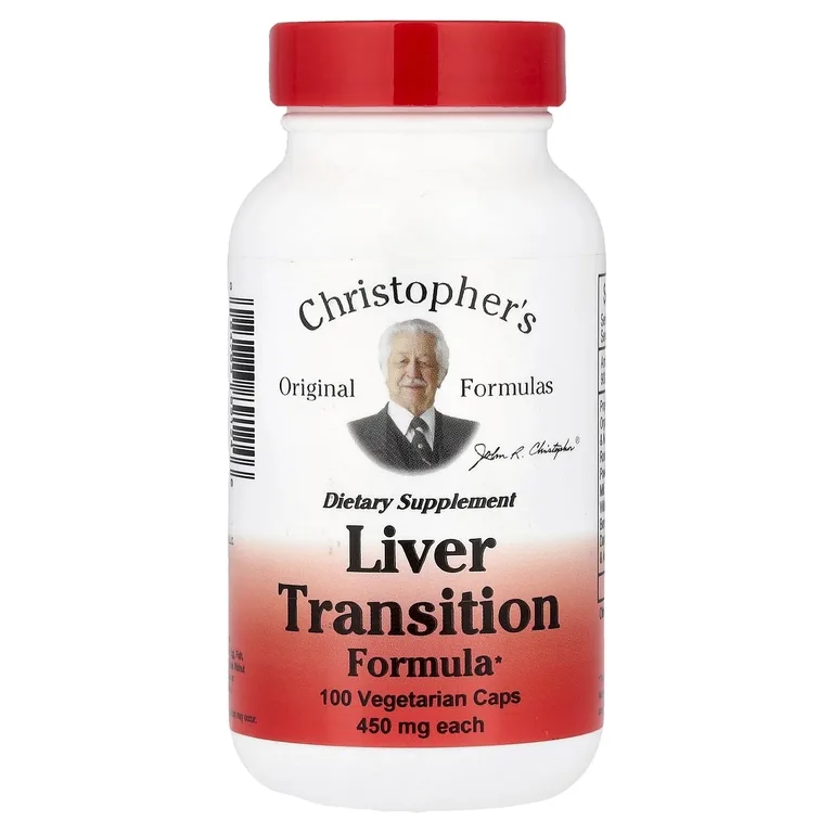 Christopher's Original Formulas, средство для восстановления печени, 100 вегетарианских капсул
