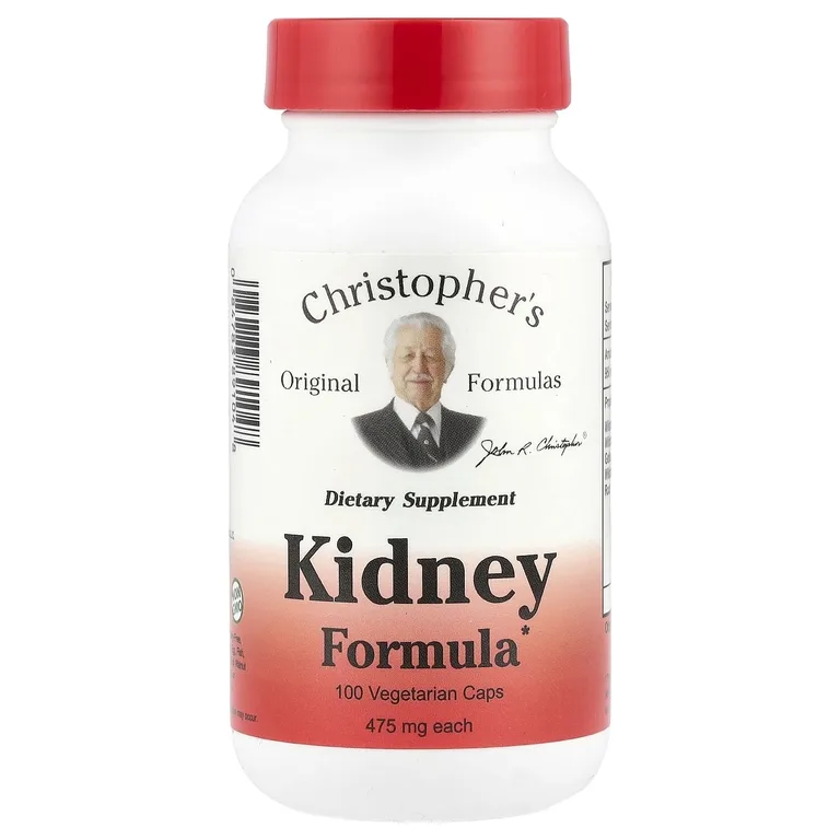 Christopher's Original Formulas, средство для здоровья почек, 475 мг, 100 вегетарианских капсул