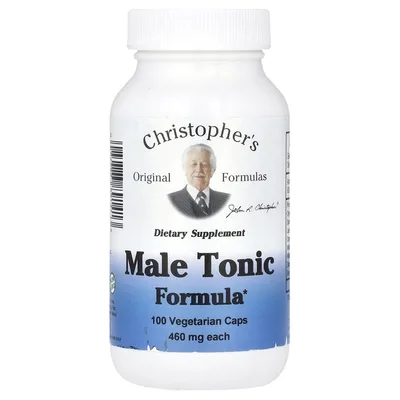 Christopher's Original Formulas, тонизирующая формула для мужчин, 100 вегетарианских капсул