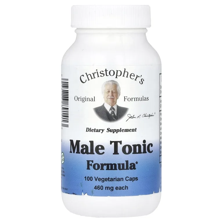 Christopher's Original Formulas, тонизирующая формула для мужчин, 100 вегетарианских капсул