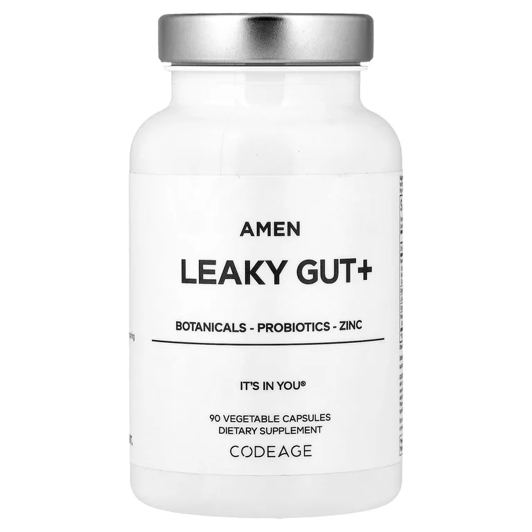 Codeage, Amen, Leaky Gut +, 90 растительных капсул