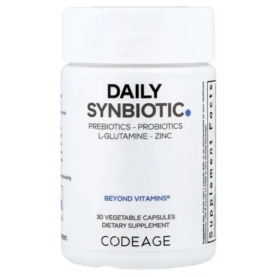 Codeage, Daily Synbiotic, 30 растительных капсул