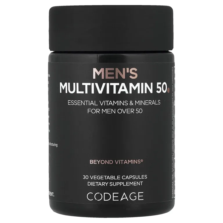 Codeage, Мультивитамины для мужчин, 50, 30 растительных капсул