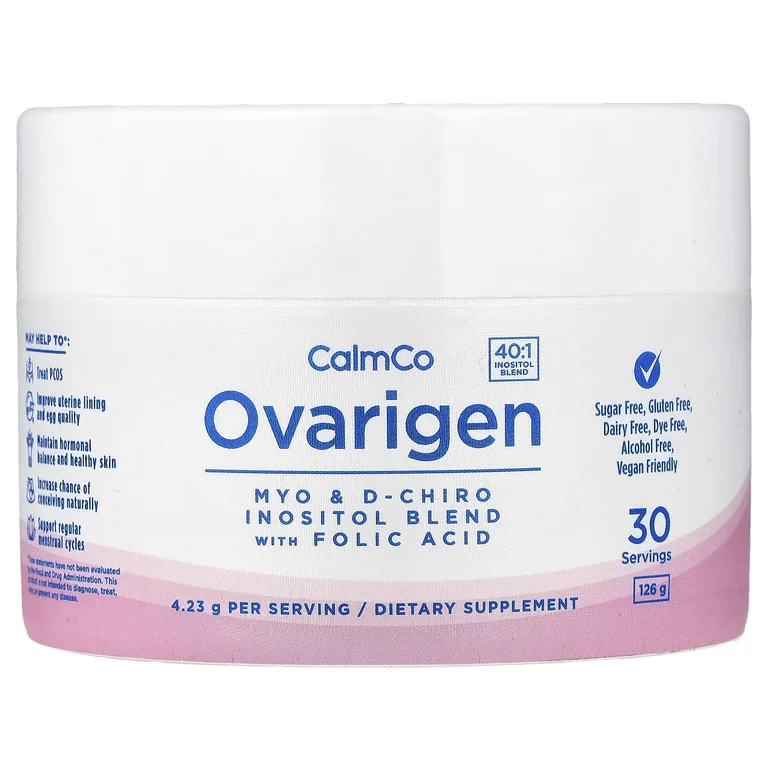 Colic Calm, Ovarigen, смесь мио- и D-хироинозитола с фолиевой кислотой, 126 г