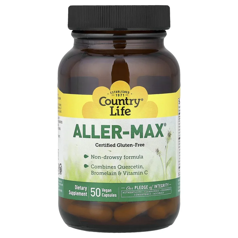 Country Life, Aller-Max®, 50 веганских капсул