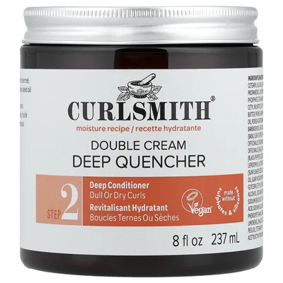 Curlsmith, двойной крем, глубокое окрашивание, этап 2, для тусклых или сухих локонов, 237 мл (8 жидк. унций)
