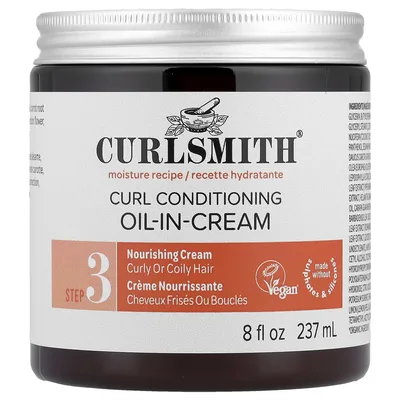 Curlsmith, масло-крем для кудрей, для вьющихся и кудрявых волос, 237 мл (8 жидк. унций)