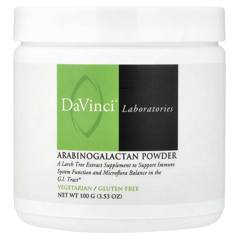 DaVinci Laboratories, Арабиногалактан в порошке, 100 г (3,53 унции)