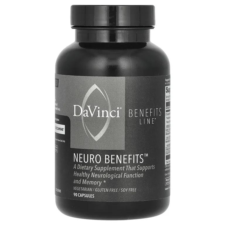 DaVinci Laboratories, Benefits Line, Neuro Benefits, 90 капсул