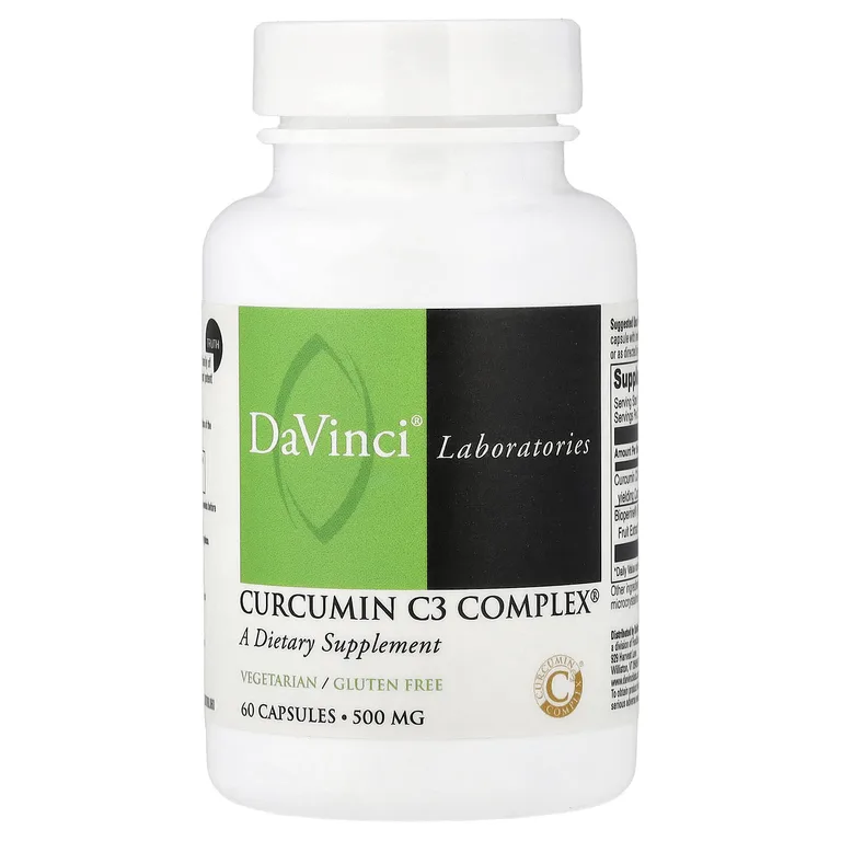 DaVinci Laboratories, Curcumin C3 Complex®, 60 капсул