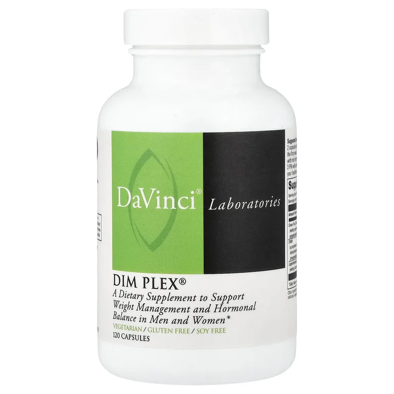 DaVinci Laboratories, DIM Plex®, 120 капсул