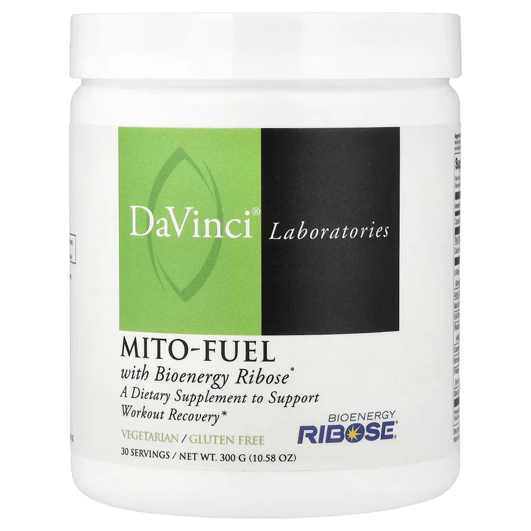DaVinci Laboratories, Mito-Fuel с биоэнергетической рибозой® 300 г (10,58 унции)