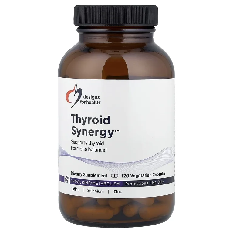 Designs For Health, Thyroid Synergy™, 120 вегетарианских капсул