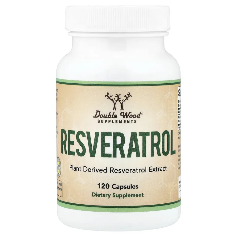 Double Wood Supplements, Resveratrol, 120 Capsules