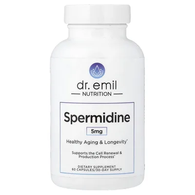 Dr. Emil Nutrition, спермидин, 60 капсул