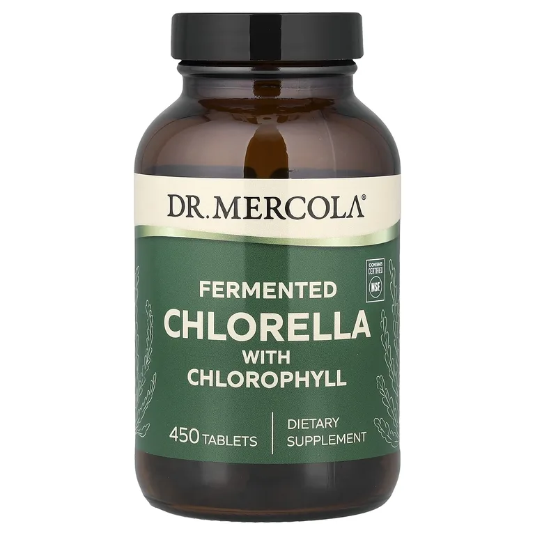 Dr. Mercola, ферментированная хлорелла, 450 таблеток