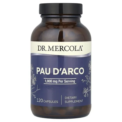 Dr. Mercola, кора муравьиного дерева, 120 капсул (500 мг в 1 капсуле)