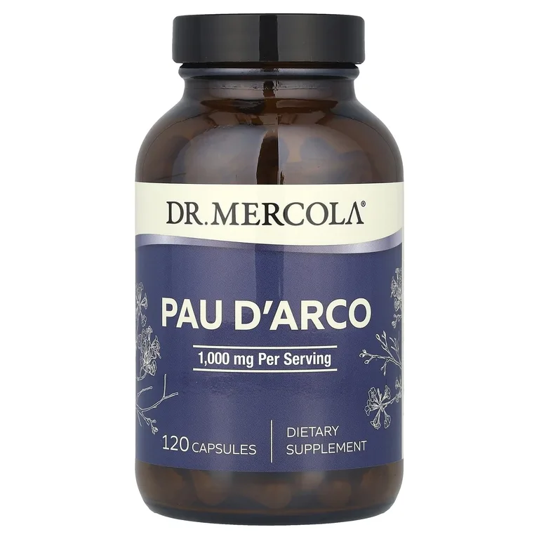 Dr. Mercola, кора муравьиного дерева, 120 капсул (500 мг в 1 капсуле)