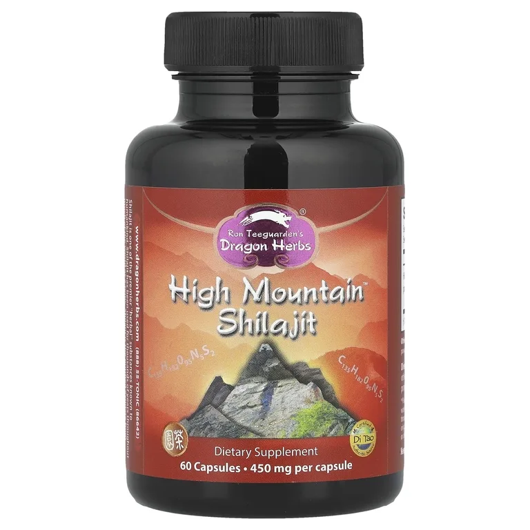 Dragon Herbs, мумиё, 450 мг, 60 капсул