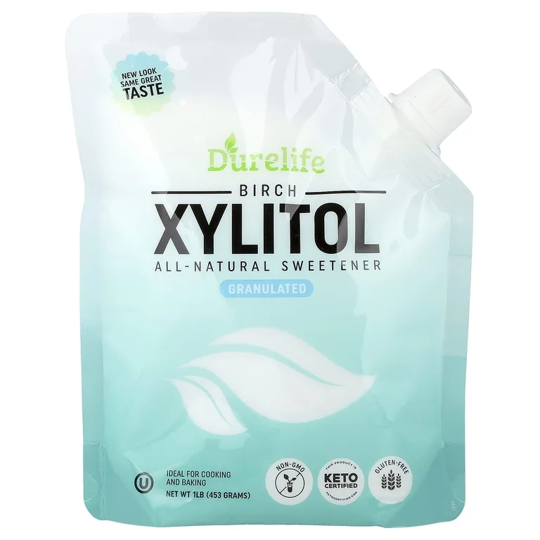 DURELIFE NUTRITION LLC, ксилитол березы, в гранулах, 453 г (1 фунт)