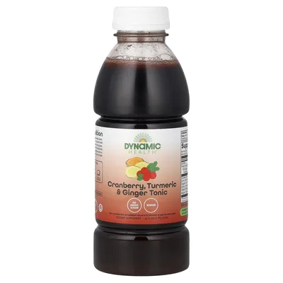 Dynamic Health, клюква, куркума и имбирь, тоник, 473 мл (16 жидк. унций)