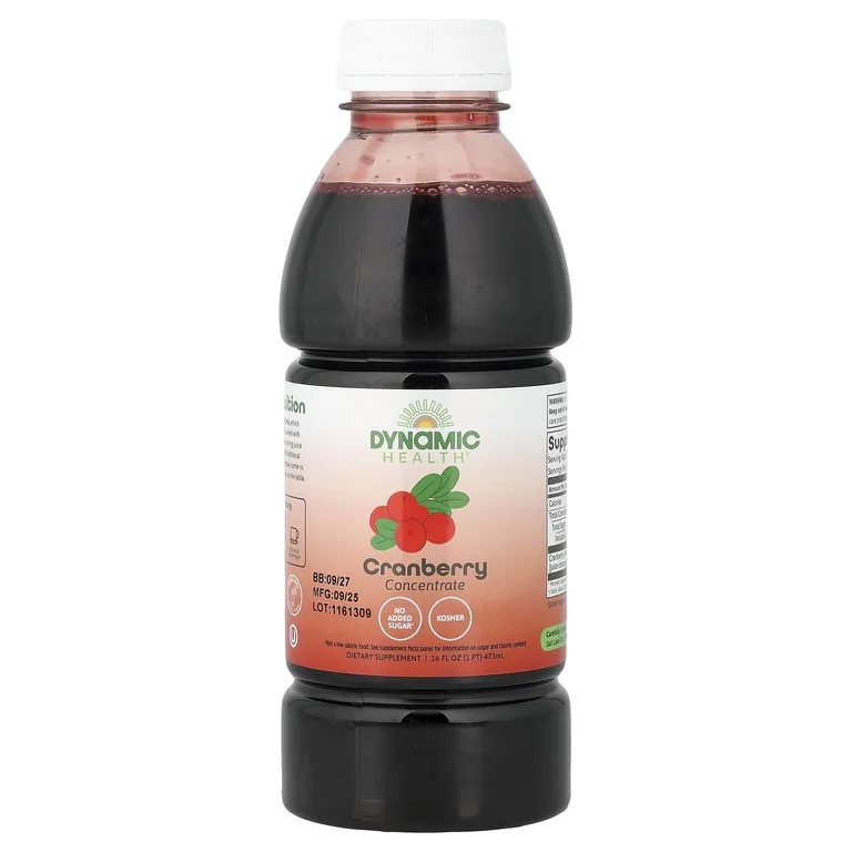 Dynamic Health, Клюквенный концентрат, 473 мл (16 жидк. унц.)