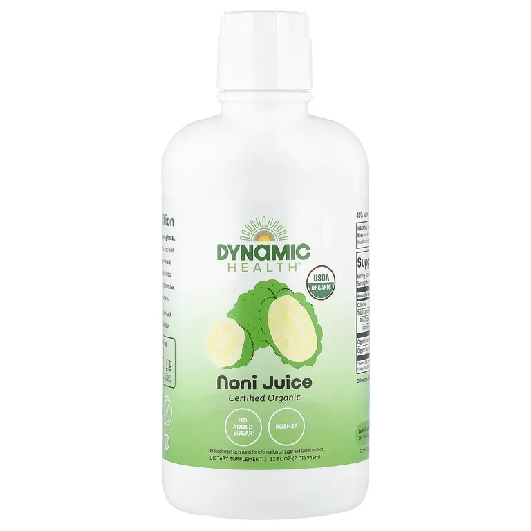 Dynamic Health, сертифицированный органический сок нони, 946 мл (32 жидк. унции)