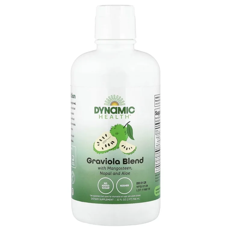 Dynamic Health, смесь гравиолы, 946 мл (32 жидк. унции)