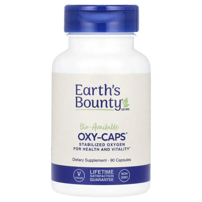 Earth's Bounty, Стабилизированный кислород, 90 капсул