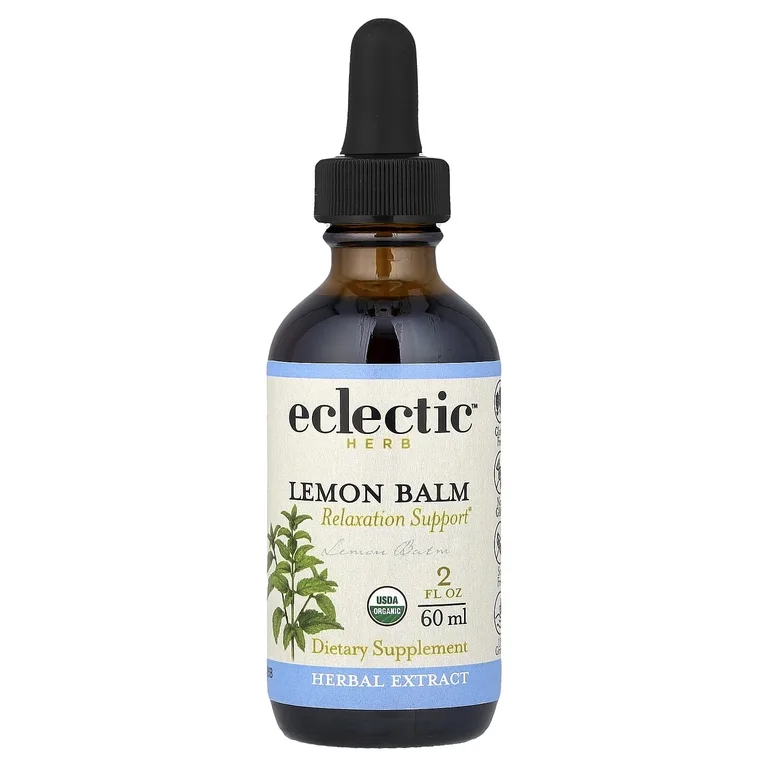 Eclectic Herb, экстракт мелиссы, средство для расслабления, 60 мл (2 жидк. унции)