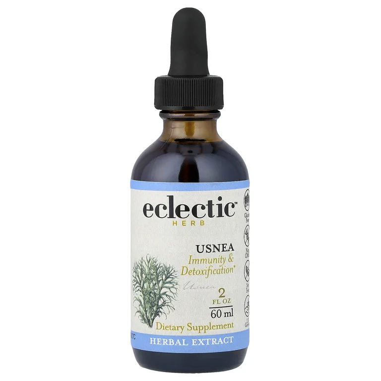 Eclectic Herb, экстракт уснеи, средство для иммунитета и детоксикации, 60 мл (2 жидк. унции)