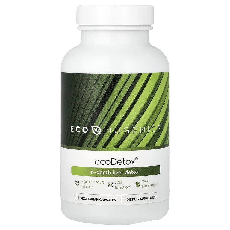 Econugenics, EcoDetox®, 90 вегетарианских капсул