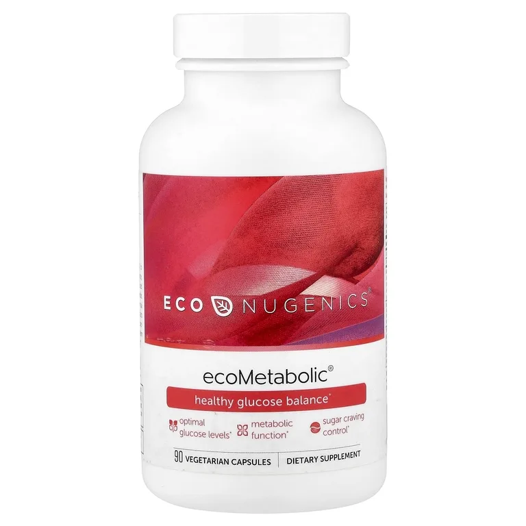 Econugenics, ecoMetabolic, 90 вегетарианских капсул
