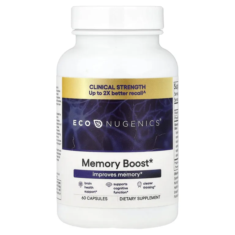 Econugenics, Memory Boost, 60 капсул