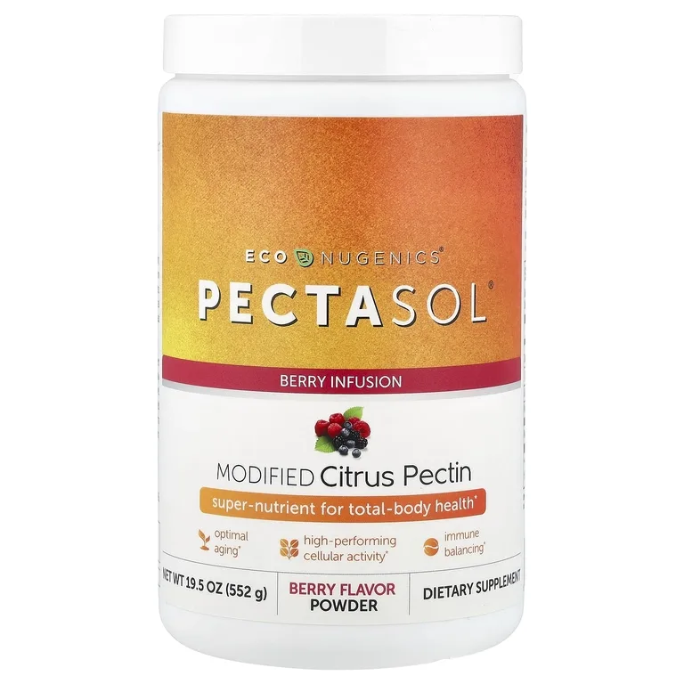 Econugenics, PectaSol®, модифицированный цитрусовый пектин, со вкусом ягод, 552 г (19,5 унции)