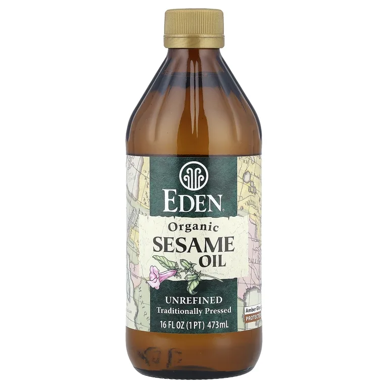Eden Foods, Органическое кунжутное масло, нерафинированное, 473 мл (16 жидких унций)