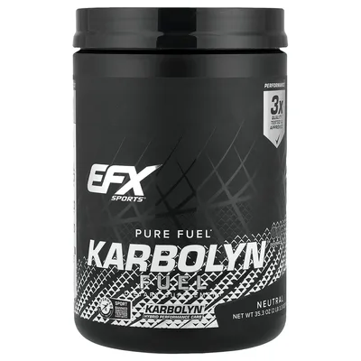 EFX Sports, Гибридный углевод, нейтральный, 1000 г (2 фунта)