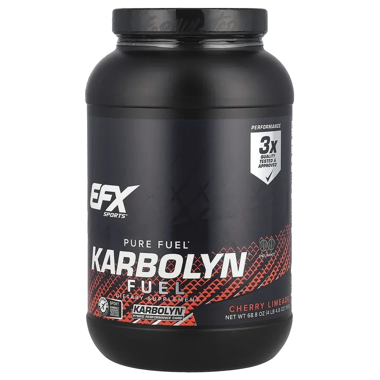 EFX Sports, Гибридный углевод, вишневый лаймад, 1950 г (4 фунта 4,8 унции)