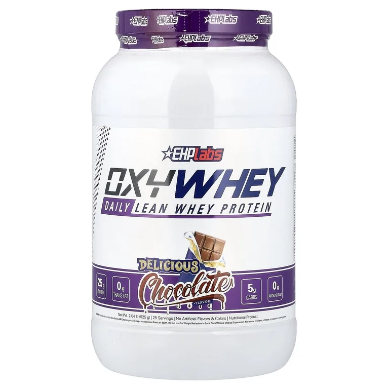EHPlabs, OxyWhey, сывороточный протеин для ежедневного использования, вкус вкусного шоколада, 925 г (2,04 фунта)