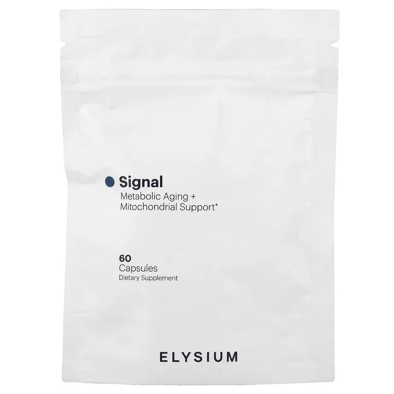 Elysium, Signal, средство для борьбы с метаболическим старением и поддержкой митохондрий, 60 капсул