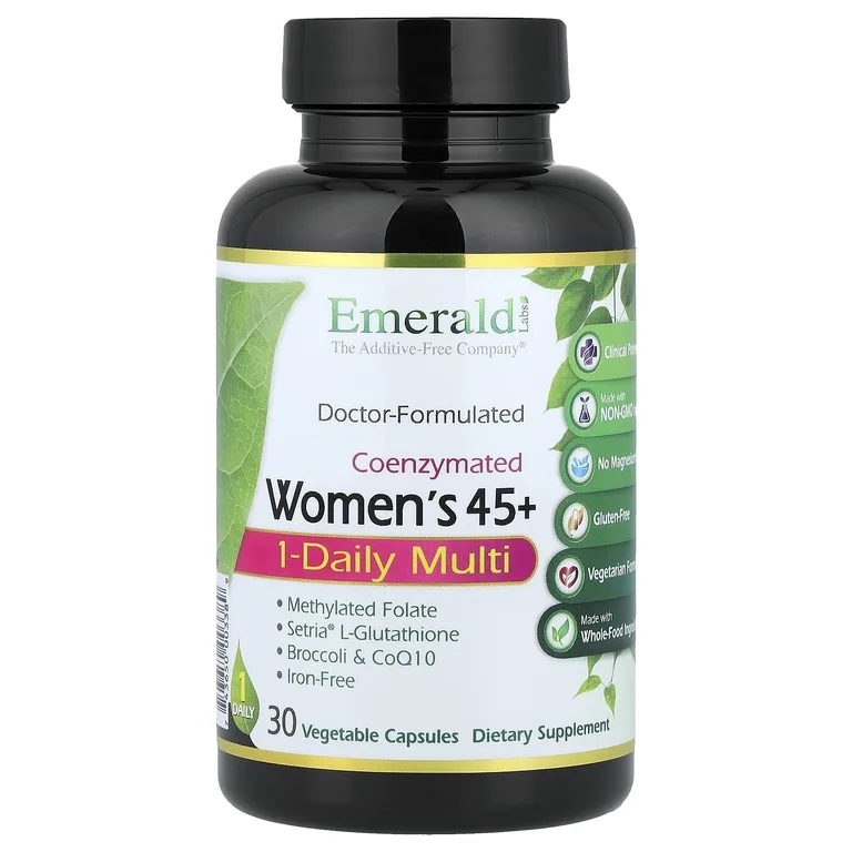 Emerald Laboratories, мультивитамины для женщин старше 45 лет, 1 раз в день, 30 растительных капсул
