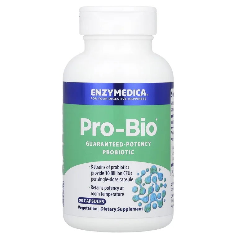 Enzymedica, комплекс пробиотиков, 90 капсул