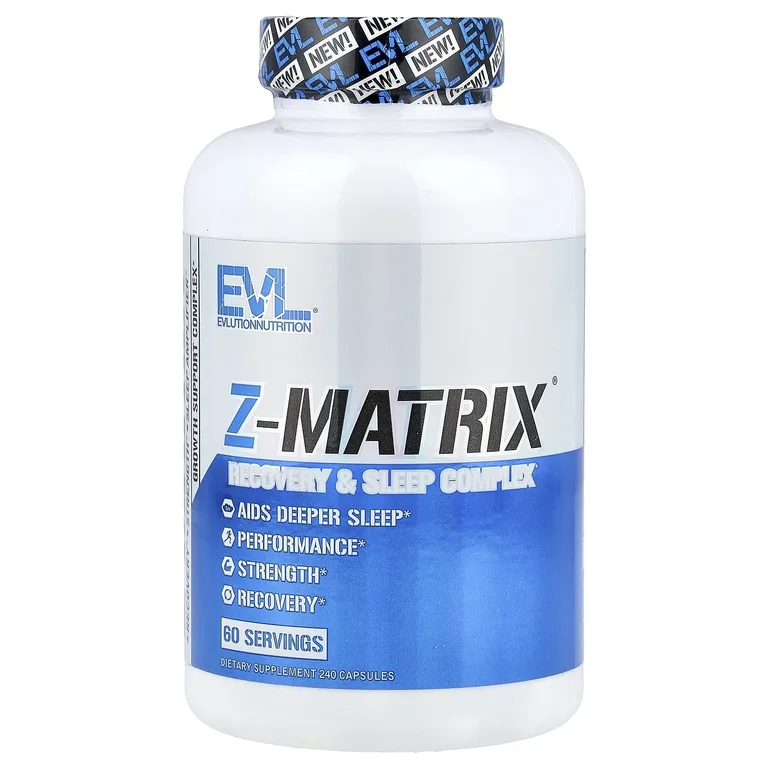 EVLution Nutrition, Z-Matrix®, комплекс для восстановления и сна, 240 капсул