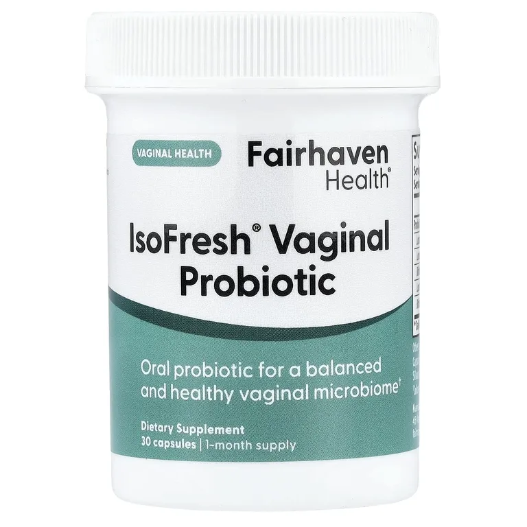 Fairhaven Health, пробиотик для сбалансированного и здорового микробиома женской мочеполовой системы , 30 капсул