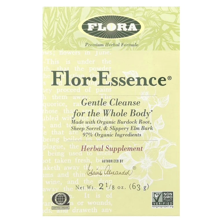 Flora, растительный комплекс для детоксикации всего организма, 63 г (2 1/8 унции)