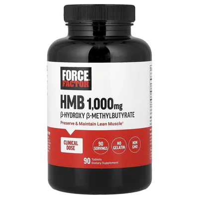 Force Factor, HMB, 90 таблеток