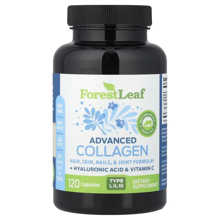Forest Leaf, Advanced Collagen, 120 капсул
