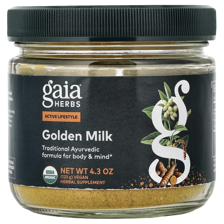 Gaia Herbs, Золотое молоко, 123 г (4,3 унции)