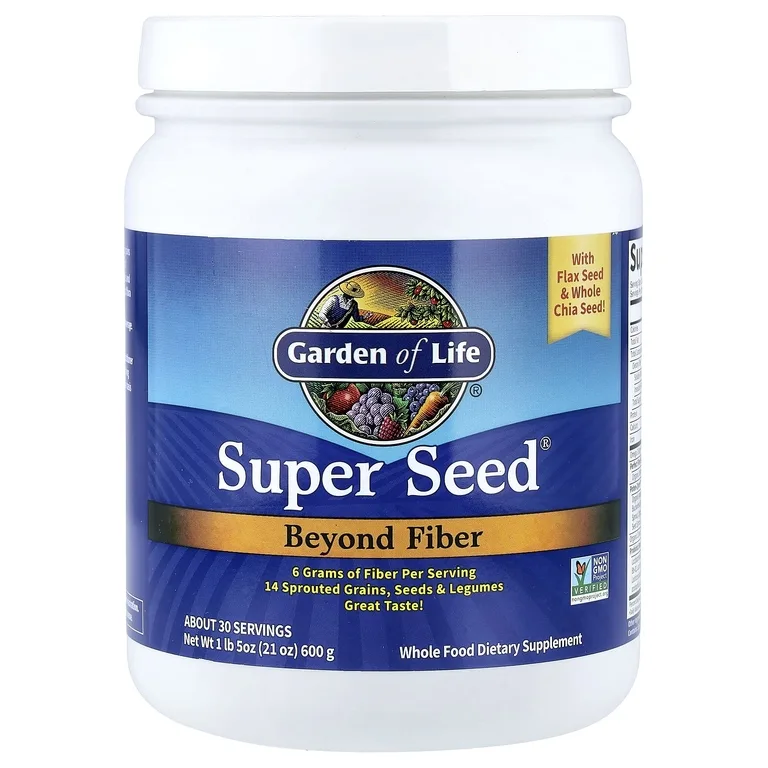 Garden of Life, добавка с клетчаткой, 600 г (21 унция)
