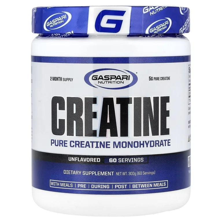 Gaspari Nutrition, креатин, без добавок, 300 г
